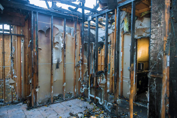 Professional Fire Damage Removal technician working in Murfreesboro, AR